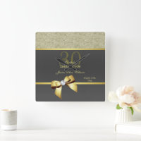 Glamourous Gold & Black Birthday