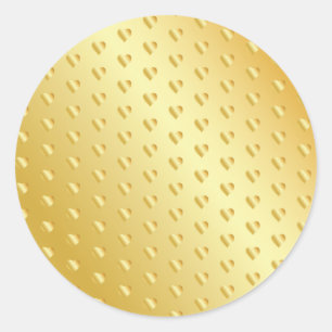 Glamourous Gold Speckle Blank Template Elegant Coo Classic Round Sticker