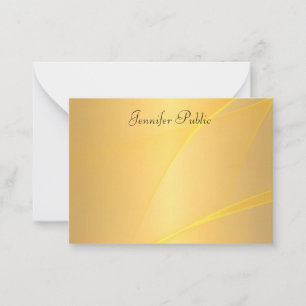 Glamourous Gold Template Background Handwritten