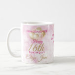 Glamourous Granddaughter 16th Birthday Balloon Coffee Mug<br><div class="desc">A gorgeous glamourous 16th birthday mugfor your granddaughter. This fabulous design features blush pink and gold glitter balloons on a rose pink sparkly background. Personalize with a name to wish someone a very happy sweet sixteenth birthday.</div>