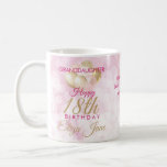 Glamourous Granddaughter 18th Birthday Balloon Coffee Mug<br><div class="desc">A gorgeous glamourous 18th birthday mug for your granddaughter. This fabulous design features blush pink and gold glitter balloons on a rose pink sparkly background. Personalize with a name to wish someone a very happy eighteenth birthday.</div>