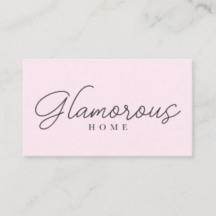 Glamourous Home Business Card