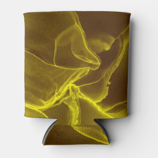 Glamourous ink fluid: marble foil. can cooler