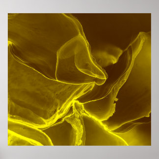 Glamourous ink fluid: marble foil. poster