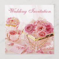 Glamourous Jewels, Flowers & Boxes Wedding
