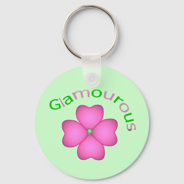 Glamourous Keychain (Front)