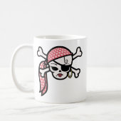 Glamourous Pirate Coffee Mug (Left)