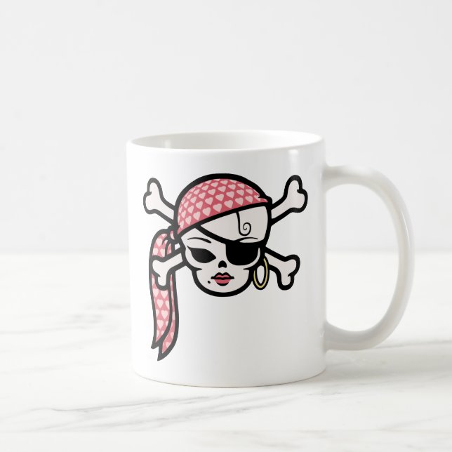 Glamourous Pirate Coffee Mug (Right)