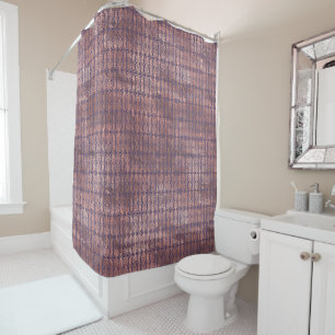 Glamourous Rose Gold Foil and Lavender Art Deco
