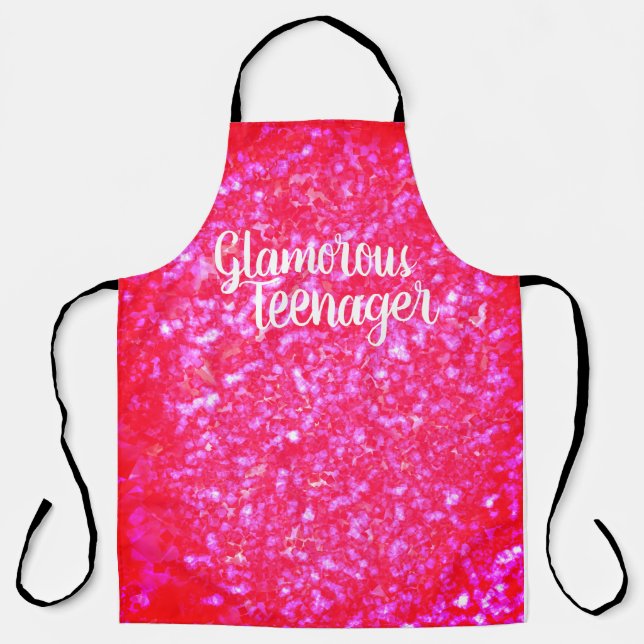 glamourous teenager apron (Front)