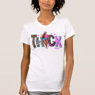 Glamourous Thick Black Diva Celebrating Her Beauty T-Shirt
