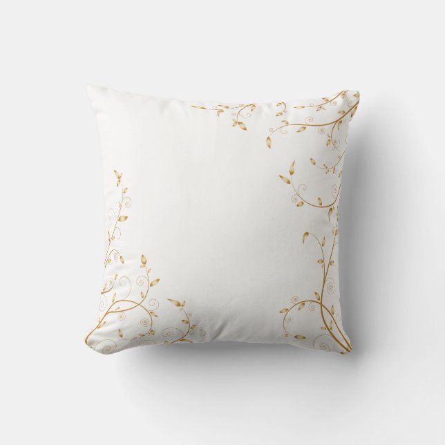 Glamourous Throw Pillow (Front)