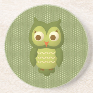 Glamourous Wise Owl Coaster
