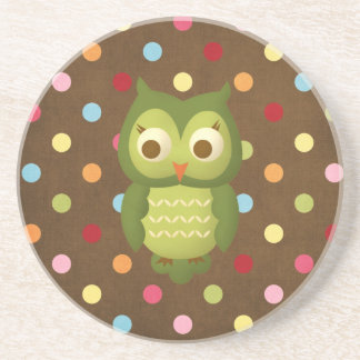 Glamourous Wise Owl Coaster