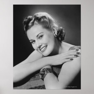 Glamourous Woman Poster