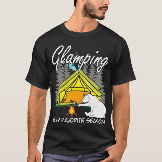 Glamping Camping Camper Hikingent family T-Shirt