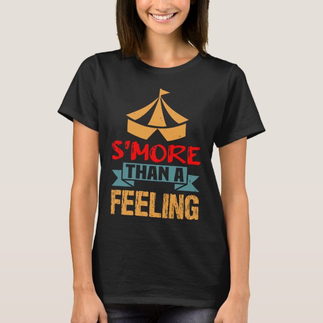 Glamping Camping with style T-Shirt (Front)