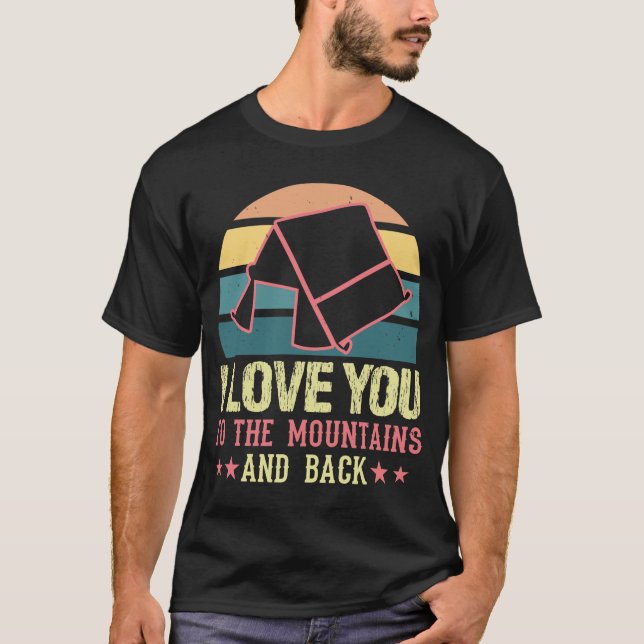 Glamping Camping with style T-Shirt (Front)