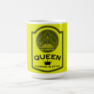 Glamping Queen Camping In Style Magic Mug