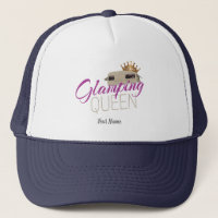 Glamping Queen Camping with vintage caravans