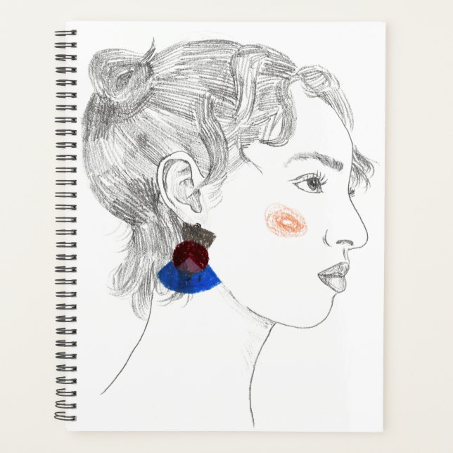 Glance Sketch - Portrait Planner (Front)