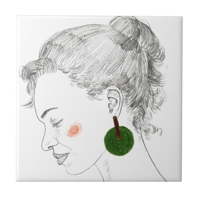 Glance Sketch Tile (Front)