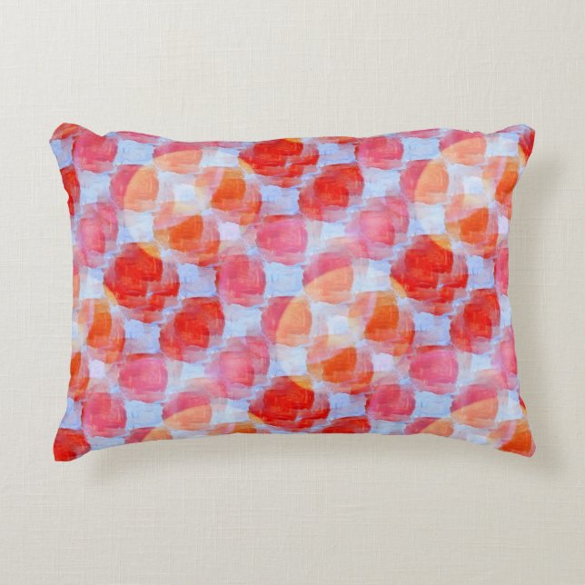 Glare from design texture background accent pillow (Front)