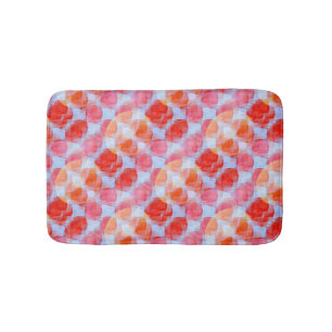 Glare from design texture background bath mat