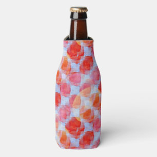 Glare from design texture background bottle cooler