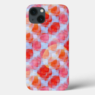 Glare from design texture background iPhone 13 case