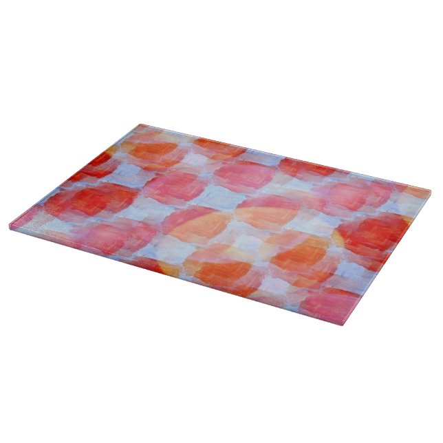 Glare from design texture background cutting board (Corner)