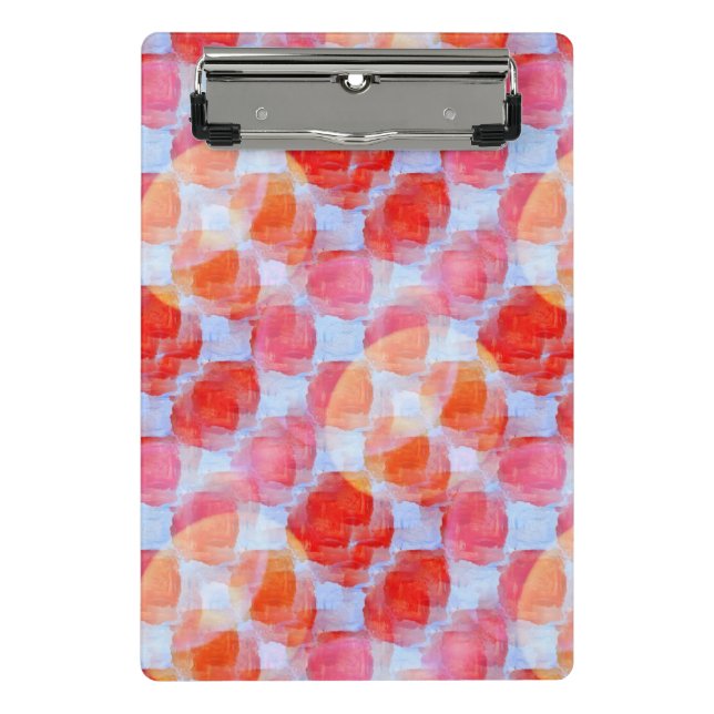 Glare from design texture background mini clipboard (Front)