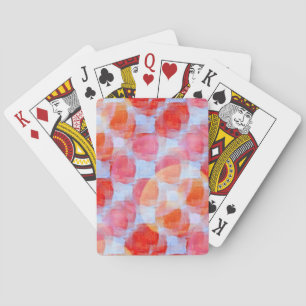 Glare from design texture background playing cards