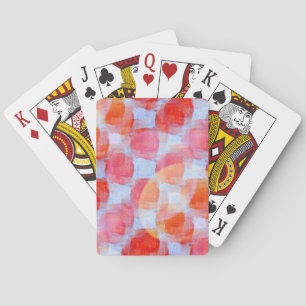 Glare from design texture background playing cards