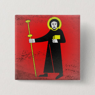 Glarus 2 Inch Square Button