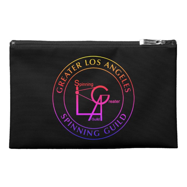 GLASG Rainbow Gradient Logo Pouch (Front)