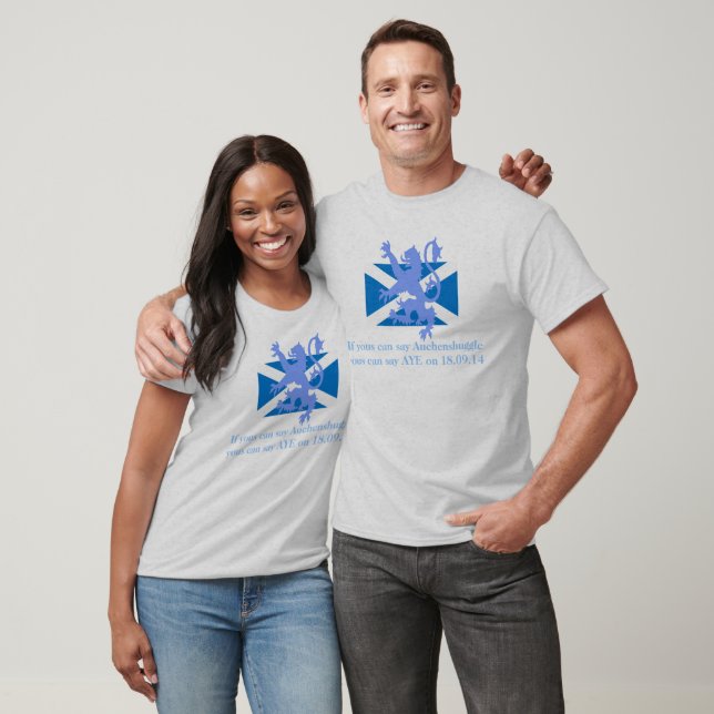 Glasgow Auchenshuggle Scottish Independence Tee (Unisex)