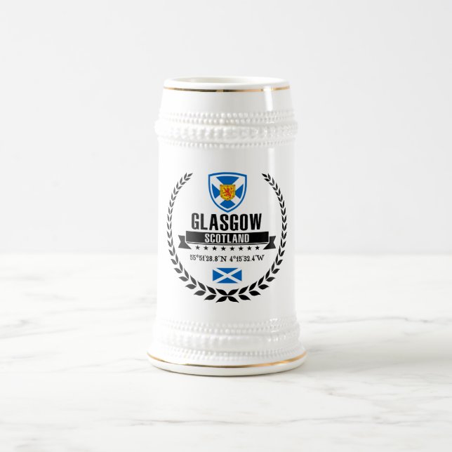Glasgow Beer Stein (Center)