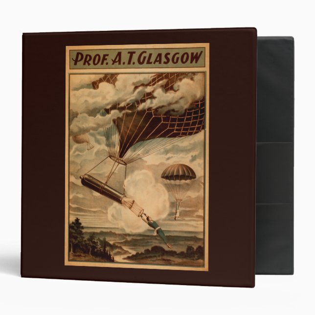 Glasgow Hot Air Balloon Circus Theatre Poster Binder (Front/Inside)