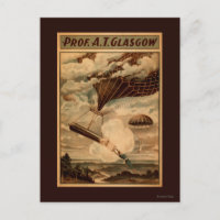 Glasgow Hot Air Balloon Circus Theatre Poster