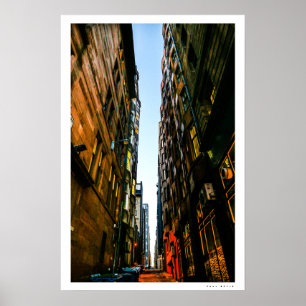 Glasgow Lane Poster