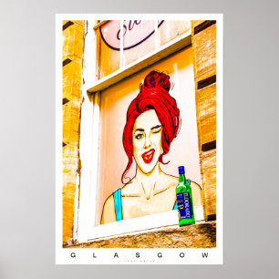 Glasgow Lane Poster