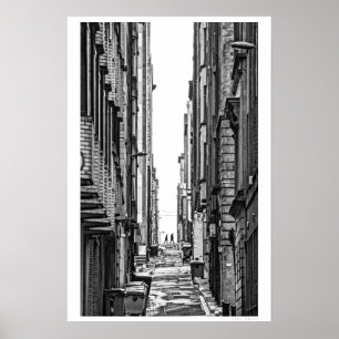 Glasgow Lane Poster