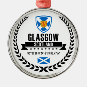 Glasgow Metal Ornament