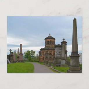 Glasgow Necropolis Postcard
