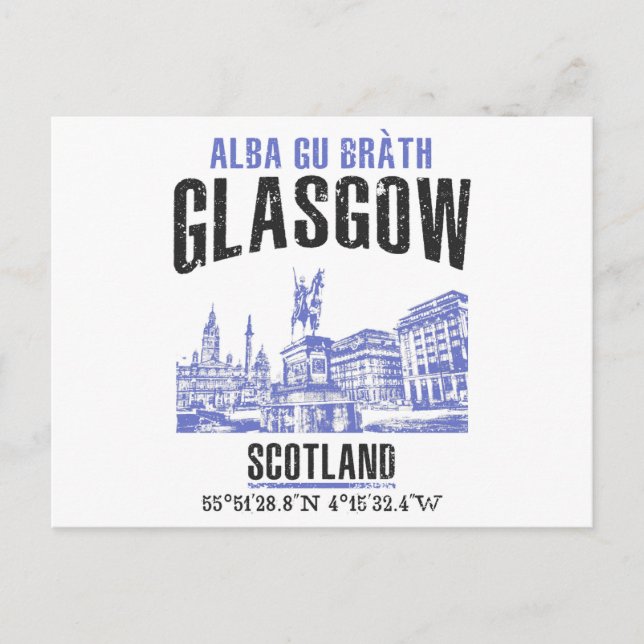 Glasgow Postcard (Front)