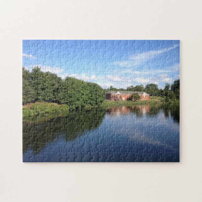 Glasgow River Park Jigsaw Puzzle (Horizontal)