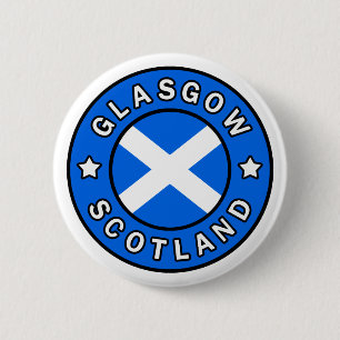 Glasgow Scotland 2 Inch Round Button