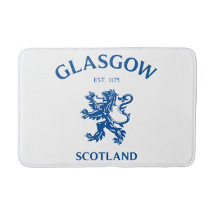 GLASGOW, SCOTLAND BATH MAT