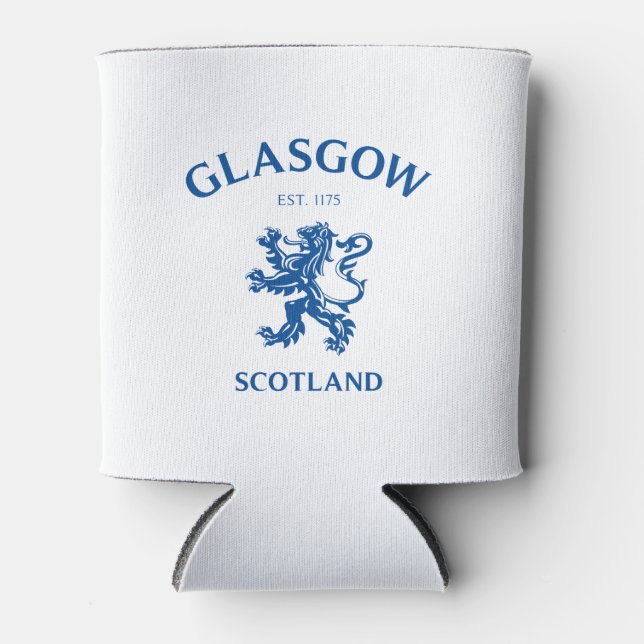GLASGOW, SCOTLAND CAN COOLER (Front)